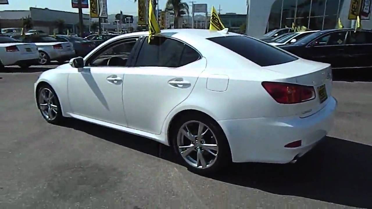2009 Lexus IS - IS 250 Sport Sedan 4D Los Angeles CA 420436 - YouTube