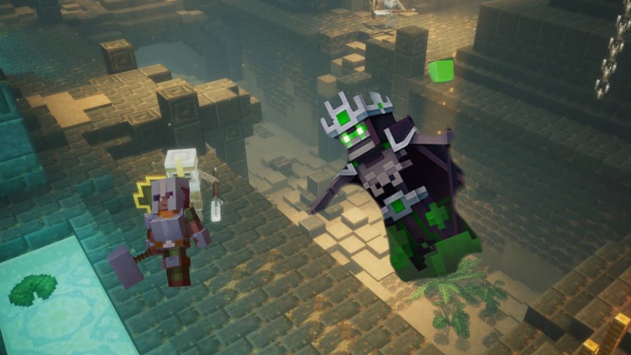 Minecraft dungeons (The nameless one) BOSS FIGHT - YouTube.
