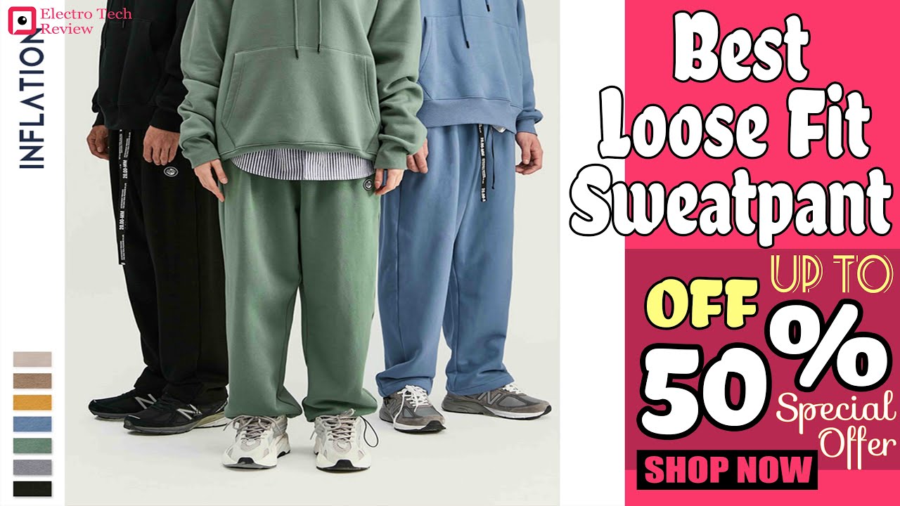 Best Super Loose Fit Men Sweatpants Street Wear Men Pants 2020 - YouTube