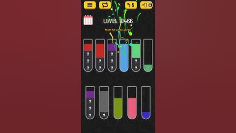Water sort puzzle level 10466