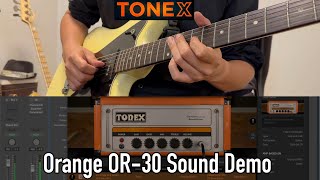 "Orange Clean Sound with good saturation feeling👍" TONEX Orange OR-30 Sound Demo