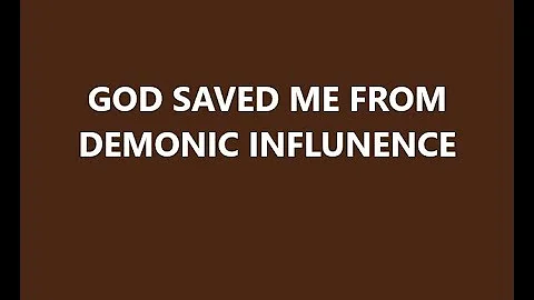 GOD SAVED ME FROM DEMONIC INFLUNENCE - TAMLA MCDON...