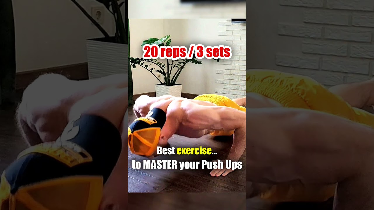 Twisted Push Ups - INCREASE your PUSH UPS Number | Full Body Workout - Arm and Shoulders Strength