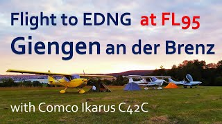 Flug Nach Giengen An Der Brenz Mit Einer Comco Ikarus C42C
