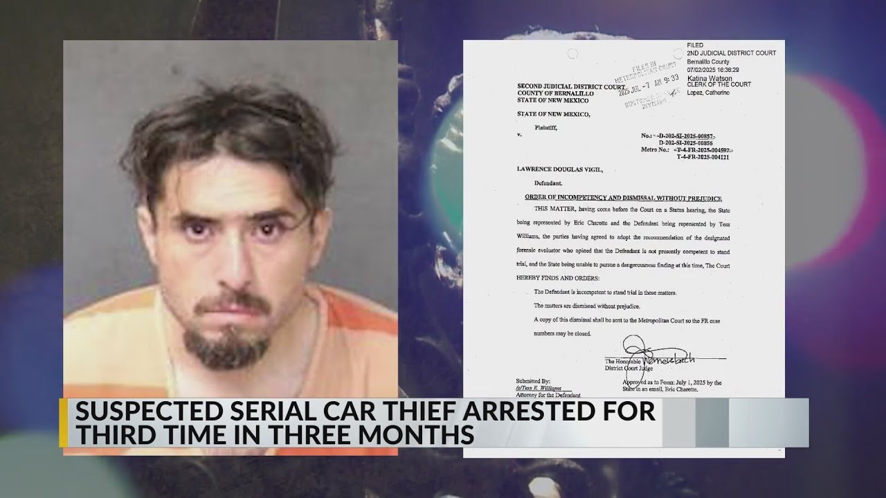 Repeat auto theft suspect arrested through city-owned bait car in Albuquerque