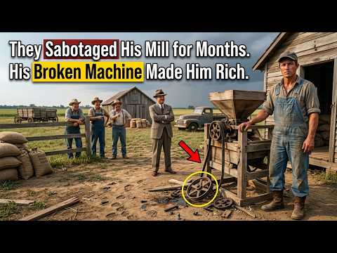 They Sabotaged His Mill for Months. His Broken Machine Made Him Rich.