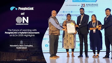 PeopleLink at ObserveNow 2025 | Future of Learning & Award-Winning Hybrid Classroom Solutions