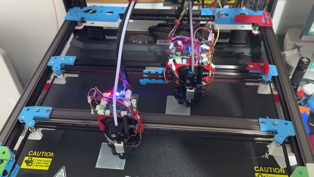 Sovol SV08 Upgrade - Phase 1 part3 - Duet Reprap - dual gantry