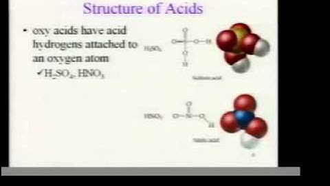 Chapter 14 Acid and Bases Video 1 of 3