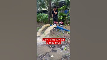 Bơm nước động cơ cắt cỏ ống 90