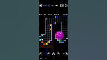 How To Solve Flow Free Variety Pack Level 42 Fun-Shaped Board Walk Through Solution Walkthrough