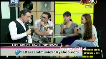 DAVID POMERANZ NET25 LETTERS AND MUSIC Guesting (Part 1)