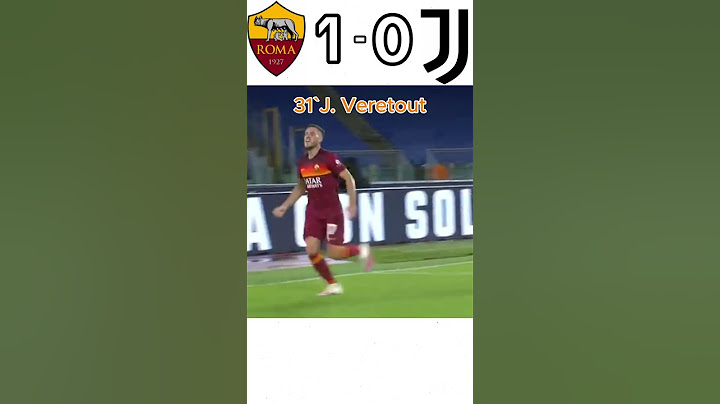 As Roma Juventus 2020 Serie A