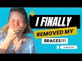 I finally removed my braces  meetthemitchells