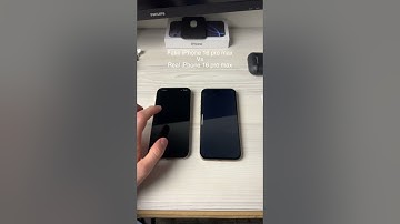 Fake iPhone Screen vs Real: Can You Spot the Difference? 🤔📱 #FakeVsReal #iPhoneScreen #TechTest