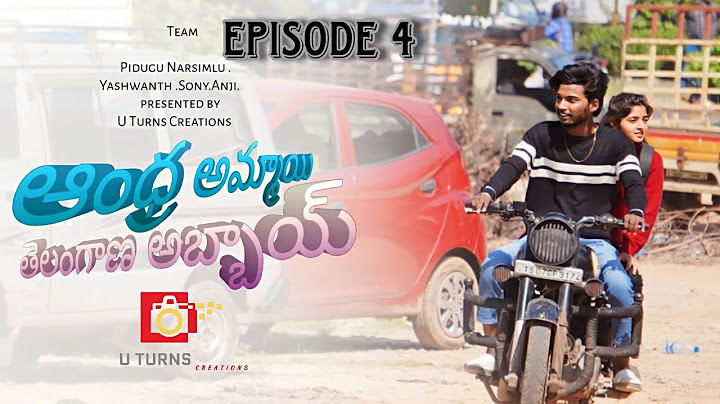Andhra Ammayi Telangana Abbayi| Web series Ep-4| U Turns Creations |Yashwanth |sony|Pidugu Narsimlu