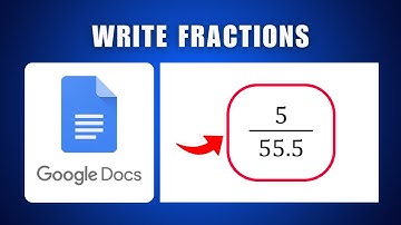 Breuken schrijven in Google Docs 2026