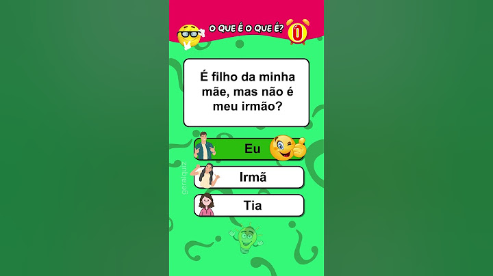 O que é o que é? Charadas para adivinhar #quiz #oqueéoqueé