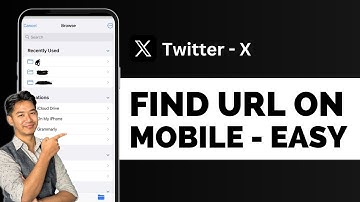 How To Find Twitter URL On Mobile (Find Profile Link) !