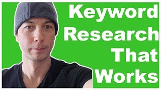 Keyword Research for Amazon Affiliate Niche Sites That ACTUALLY WORKS - Step By Step