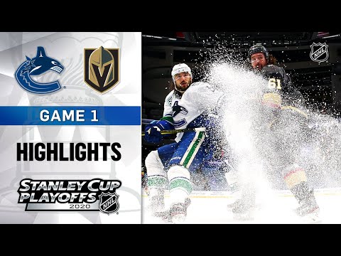 NHL Highlights | Second Round, Gm1: Canucks @ Golden Knights - Aug. 23, 2020