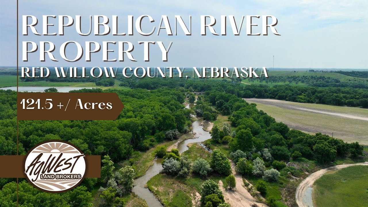Republican River Property 121.5 +/- Acres in Red Willow Co, NE