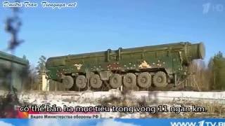 Tập trận quân binh chủng Nga (vũ khí chiến lược, tên lửa đạn đạo, Topol, ...)