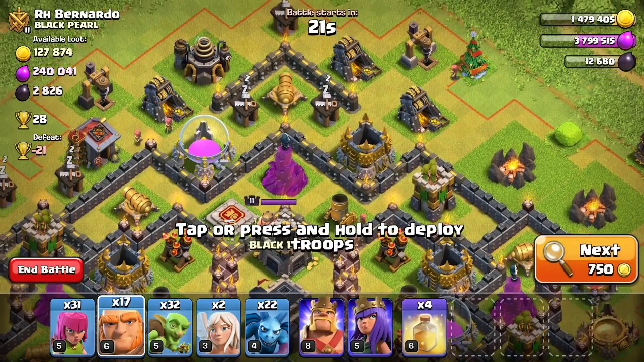 how to take dark loot with low elixers troops !! 10000 in 5 raids !!