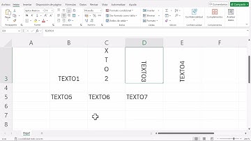 Como escribir en VERTICAL en Excel