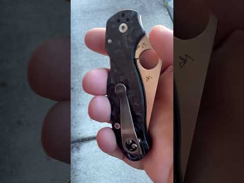 Fradon lock Exclusive. Spyderco para 3.