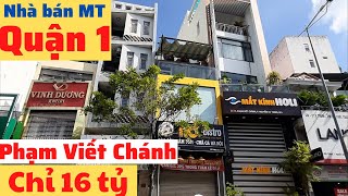 Bán Nhà Mặt Tiền Quận 1, Đường Phạm Viết Chánh, Giá 16 Tỷ