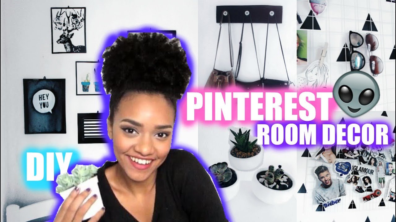 DIY: Itens para decorar seu quarto inspirado no Pinterest ♥