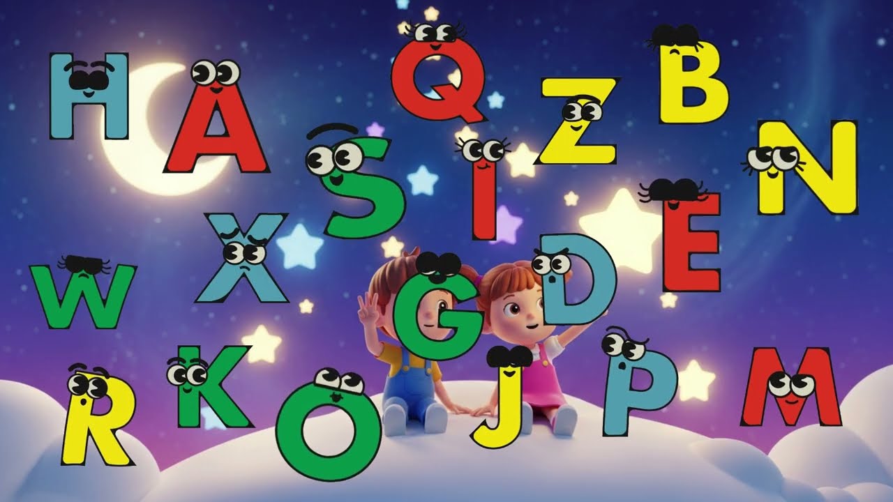 Песенка про алфавит для детей | Изучаем буквы от А до Я с помощью музыки и веселья