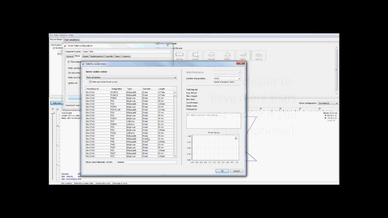 Open Rocket - A Cluster Rocket - YouTube