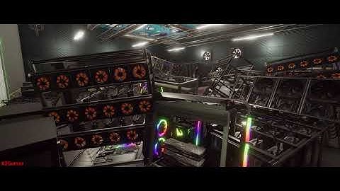 Crypto Mining Simulator | 17.000 MH/s ETH Server Room - Ultrawide 2560p