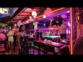 Bangkok nightlife beer garden Sukhumvit soi 7- 2022 Thailand 4K Travel Vlog