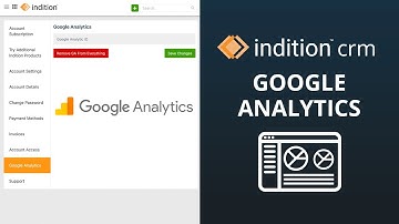 Add Google Analytics to your CRM | Indition CRM