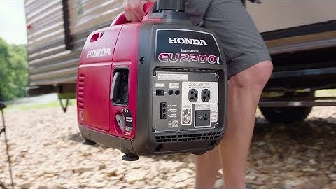 The All New Honda EU2200i: The Perfect Generator for Camping