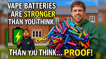  He Powered His House With 500 DISPOSABLE VAPES