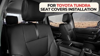 StepbyStep Guide: How to Install 2022+ Toyota Tundra Seat Covers for a Perfect Fit