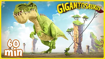 Tiny Saves Everyone?! 🦖💥 Triceratops Takes Charge!| Multilingual