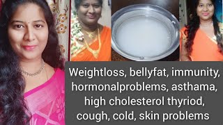 How to Lose Weight Fast | Lose 15 KGS | Natural Fat Burner Detox Drink | immunity, bad cholesterol