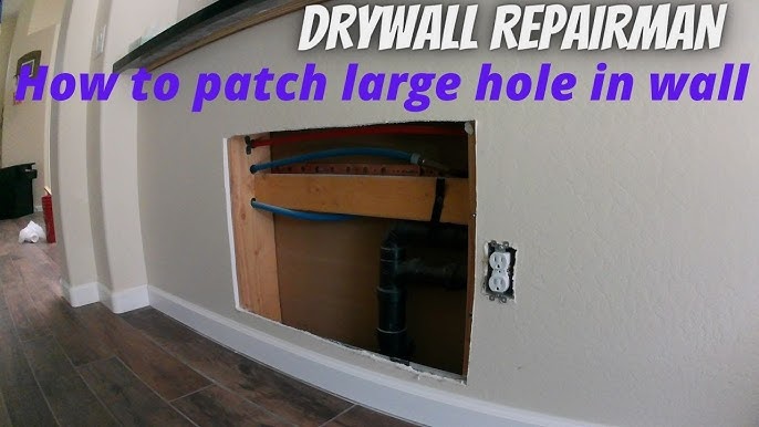 How to patch and repair drywall 