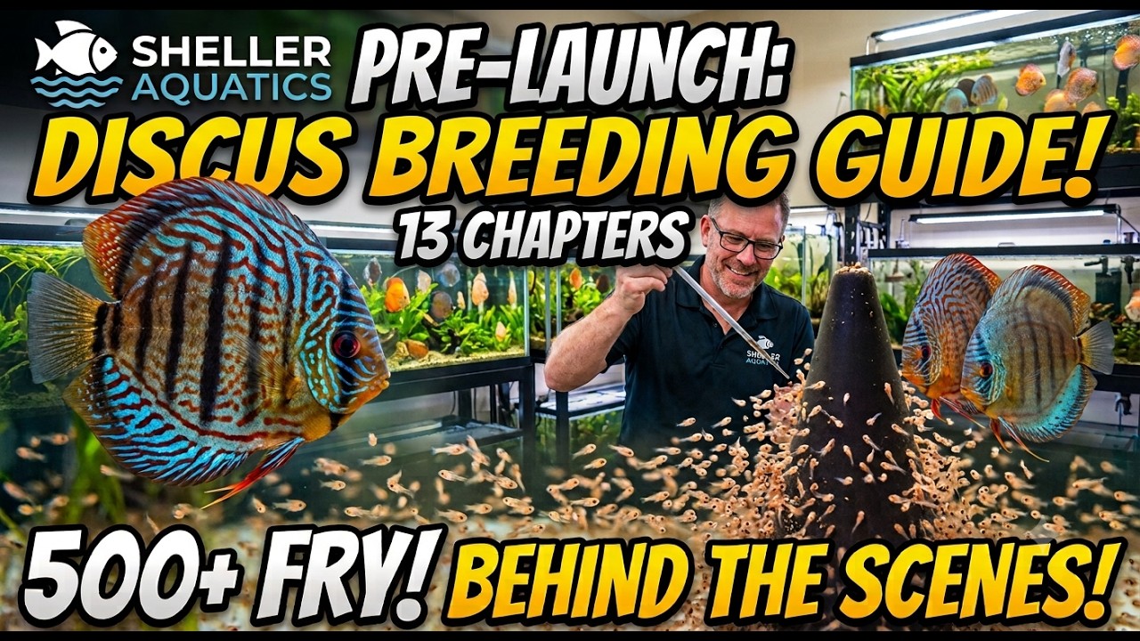 How I Made $25k From ONE Discus Male + Fish Room Tour!