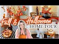 My Fall &amp; Halloween HOME TOUR! (My fav I&#39;ve done yet!) ENTIRE HOUSE!