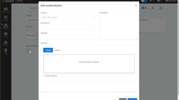 How to add workorders manually