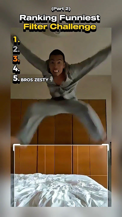 Ranking Funniest Filter Challenge💀😭 #ranking #tiktok #funnyvideo