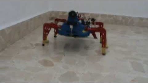 Arahal Robot hexápodo detectando obstaculos. Ramos.
