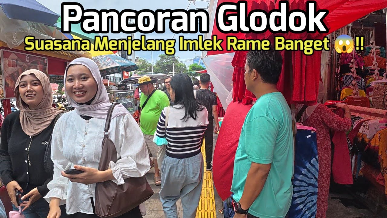 Ramai Banget!! Suasana Pancoran Glodok Menjelang Imlek 2026