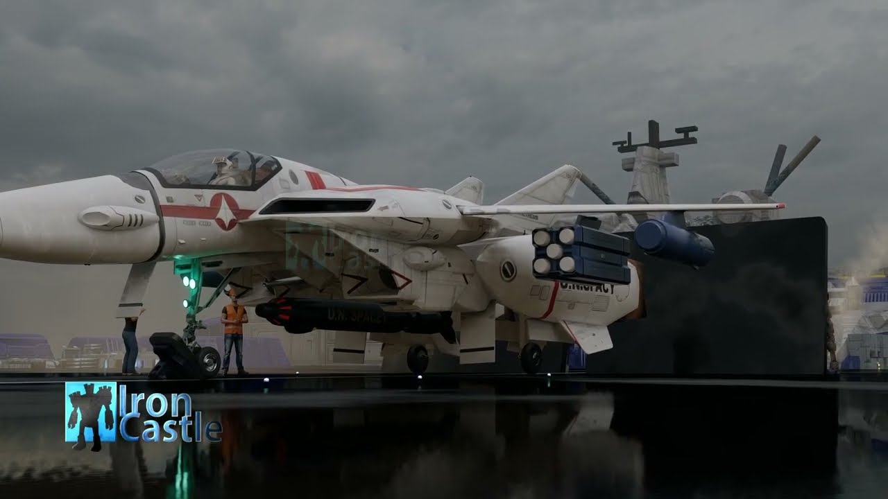 Макросс: Атака с воздуха на землю #macross